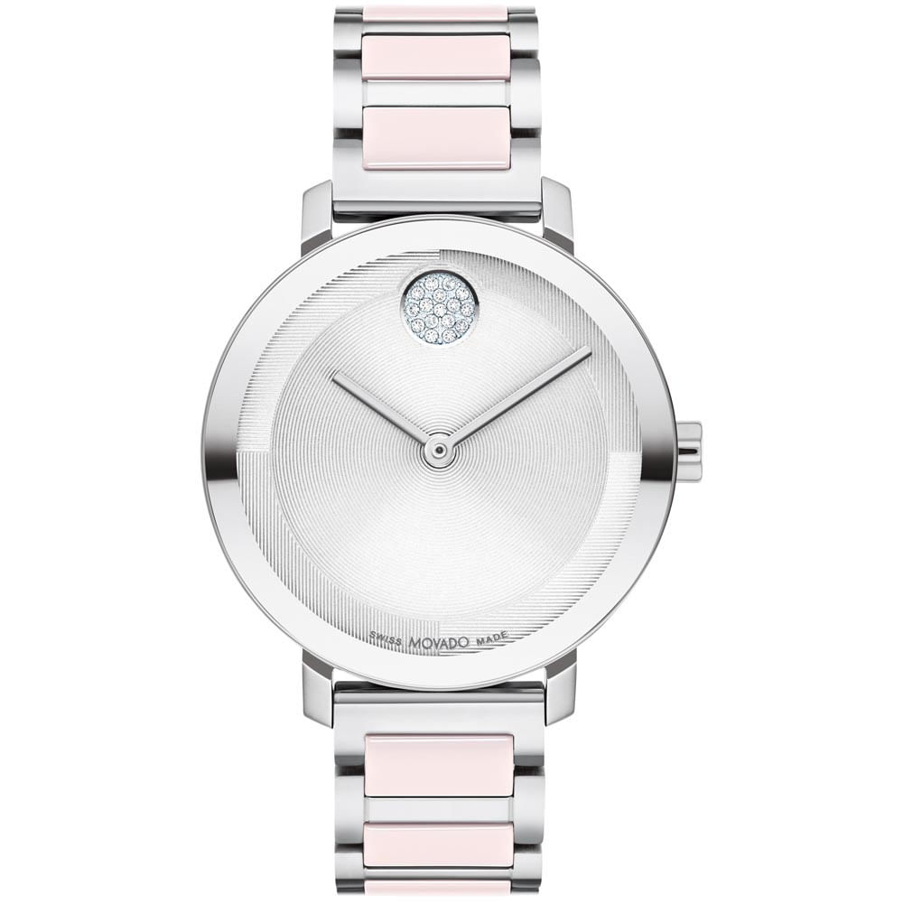 Relógio Movado Bold Evolution Feminino Prata e Rosa – 3601236