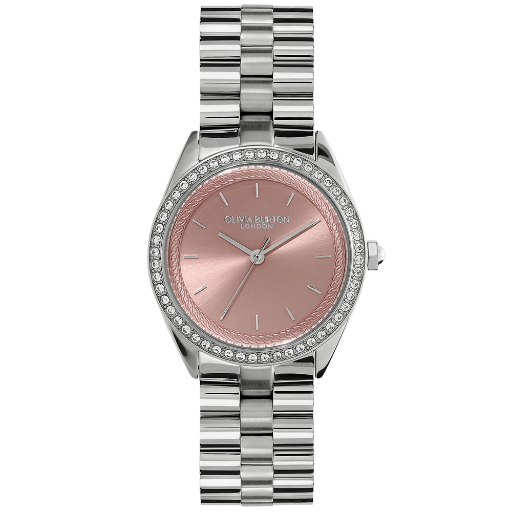 Relógio Olivia Burton Bejewelled Feminino Rosé – 24000134