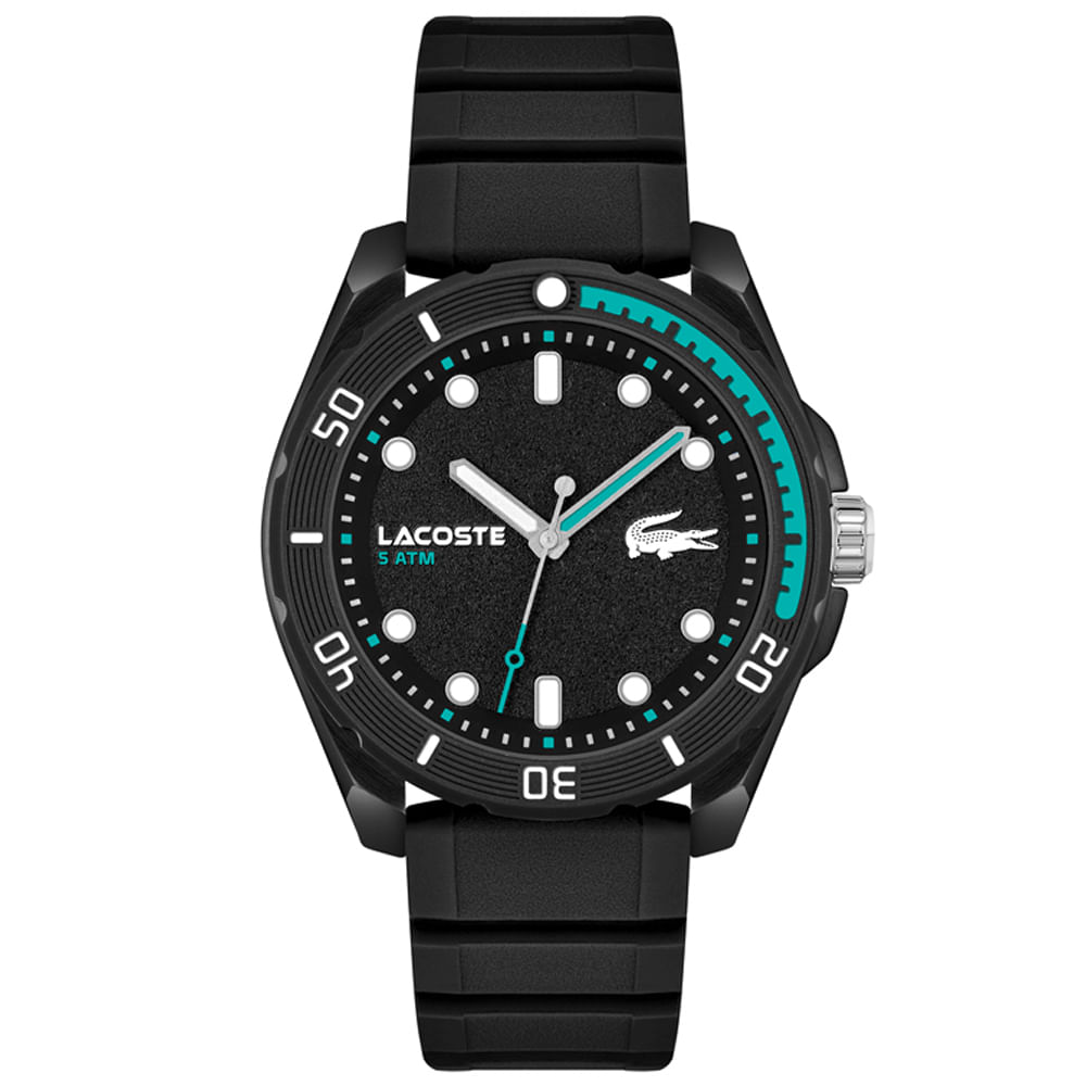 Relógio Lacoste Finn Maculino Borracha Preto – 2011284