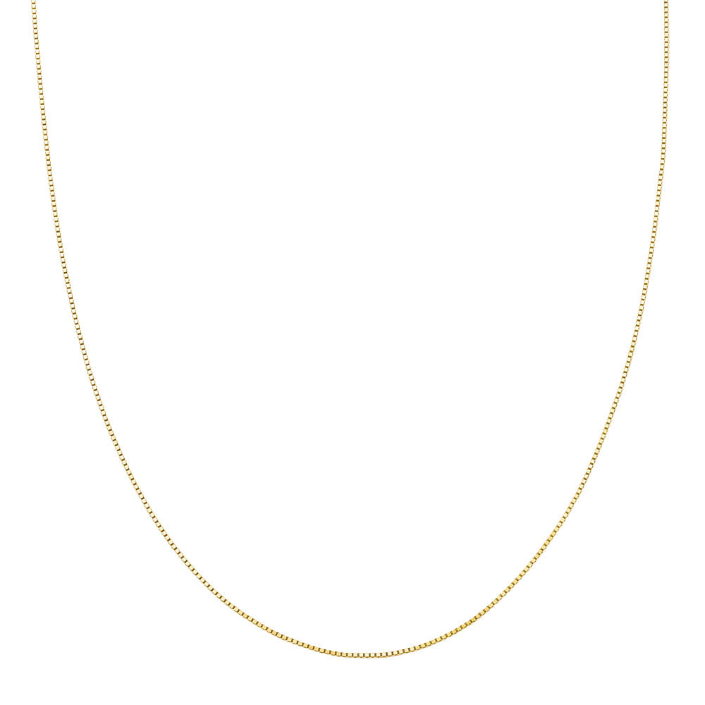 Corrente Veneziana Curta em Ouro Amarelo 18k, 40cm