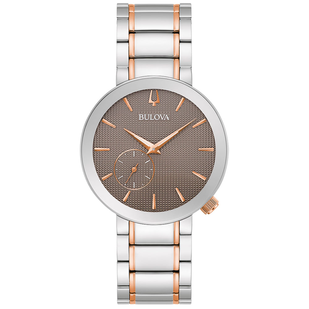 Relógio Bulova Futuro Feminino Aço Bicolor 98L309N