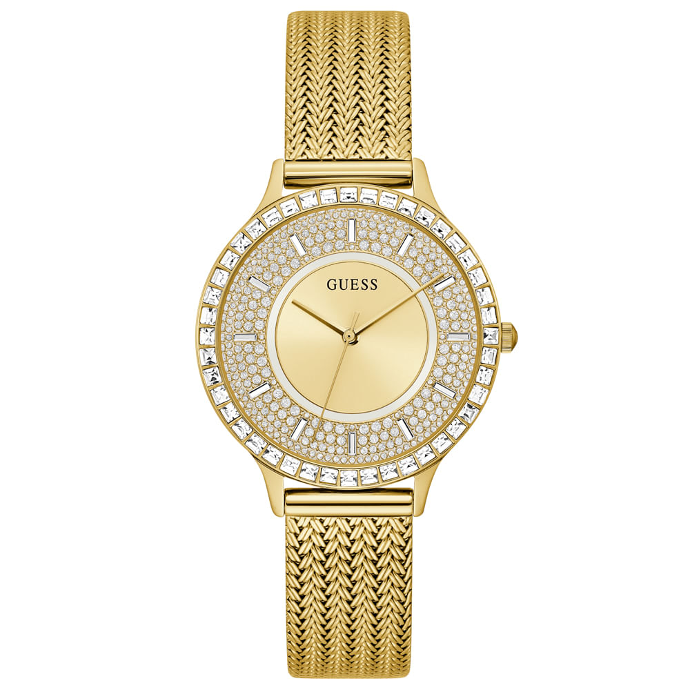Relógio Guess Ladies Dress Feminino Aço Dourado