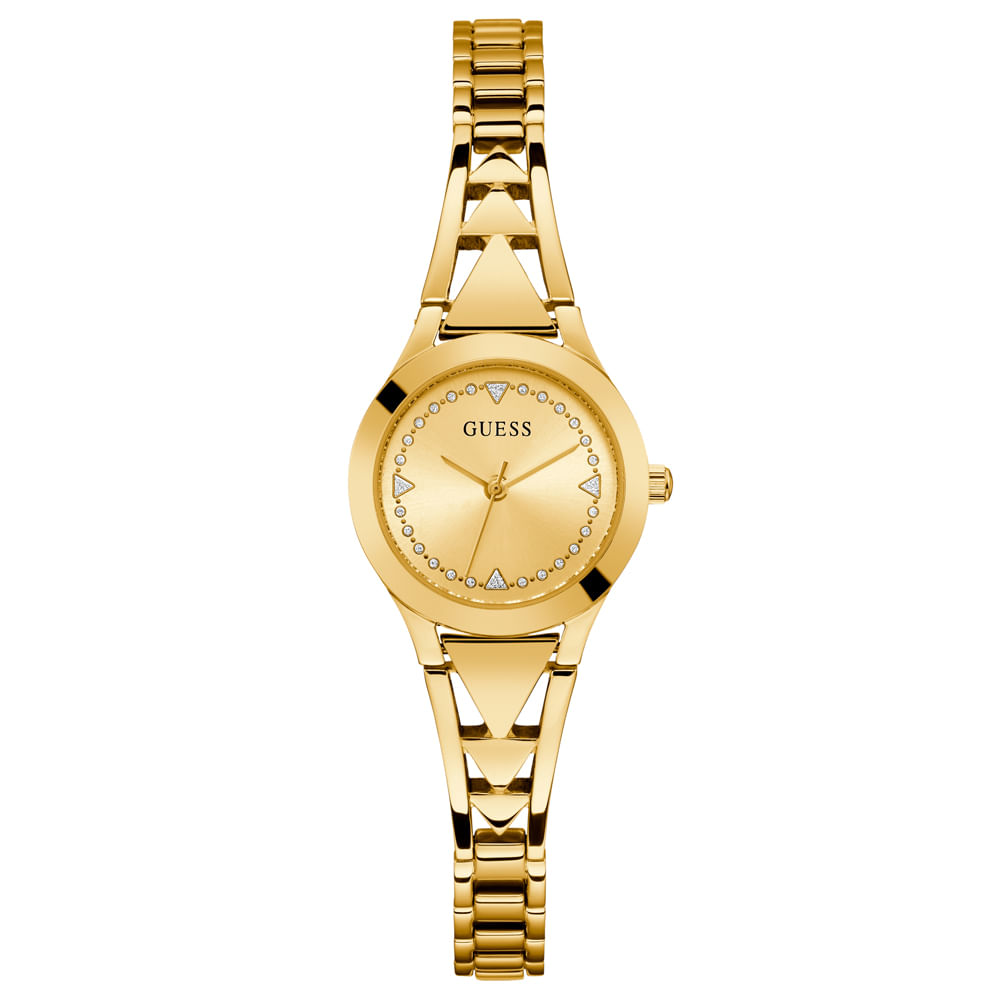 Relógio Guess Ladies Jewelry Feminino Aço Dourado