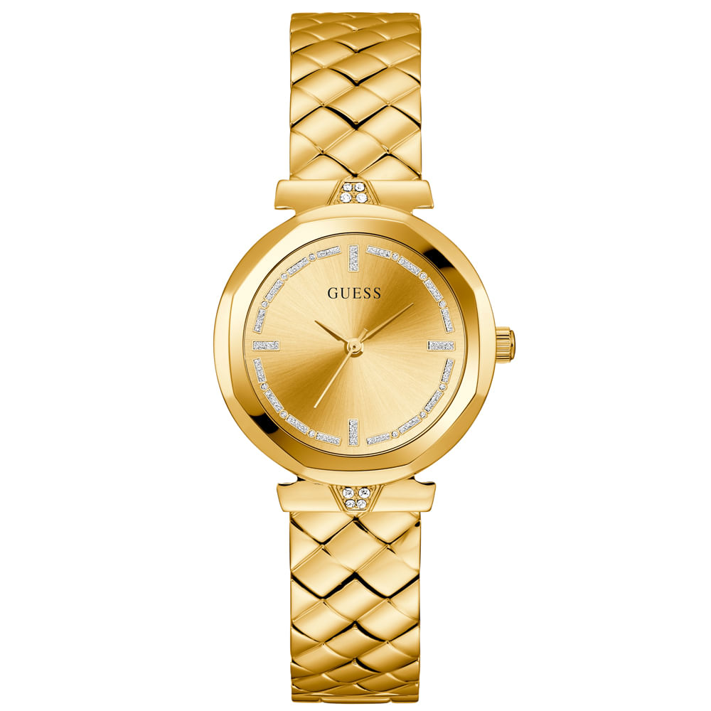Relógio Guess Ladies Dress Feminino Aço Dourado