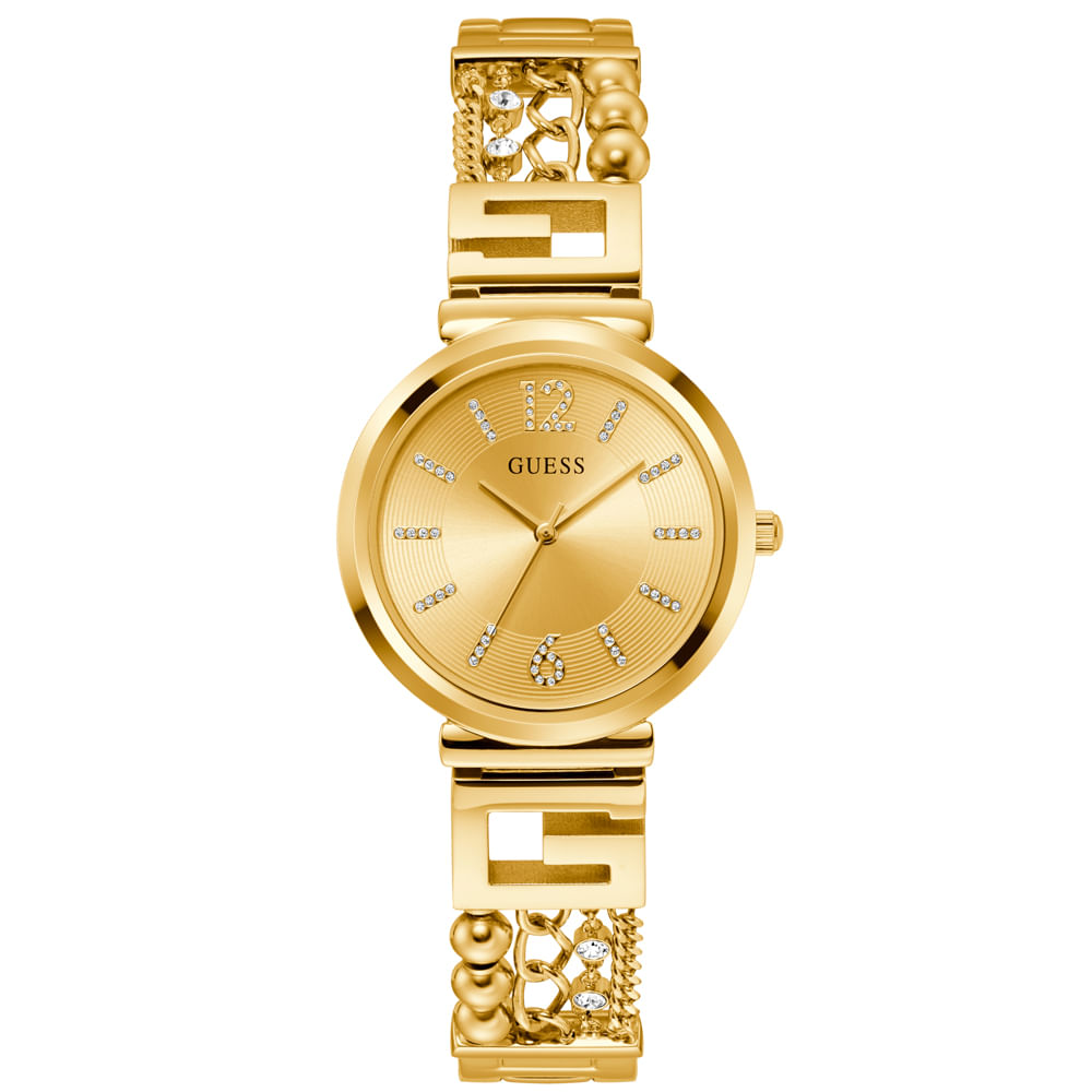Relógio Guess Ladies Trend Feminino Aço Dourado