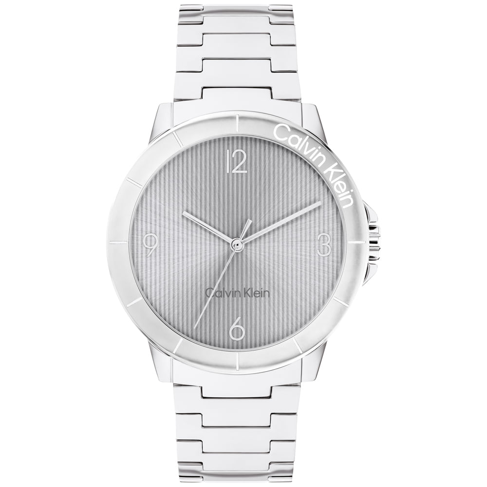 Relógio Calvin Klein Feminino Aço Prateado 25100022