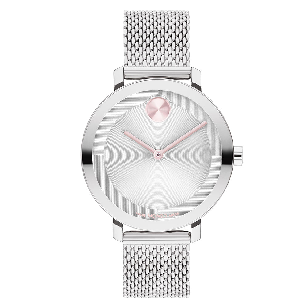 Relógio Movado Feminino Aço Prateado 3601085