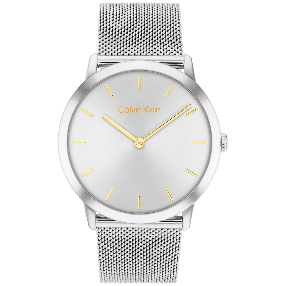 Relógio Calvin Klein Feminino Aço Prateado 25300001