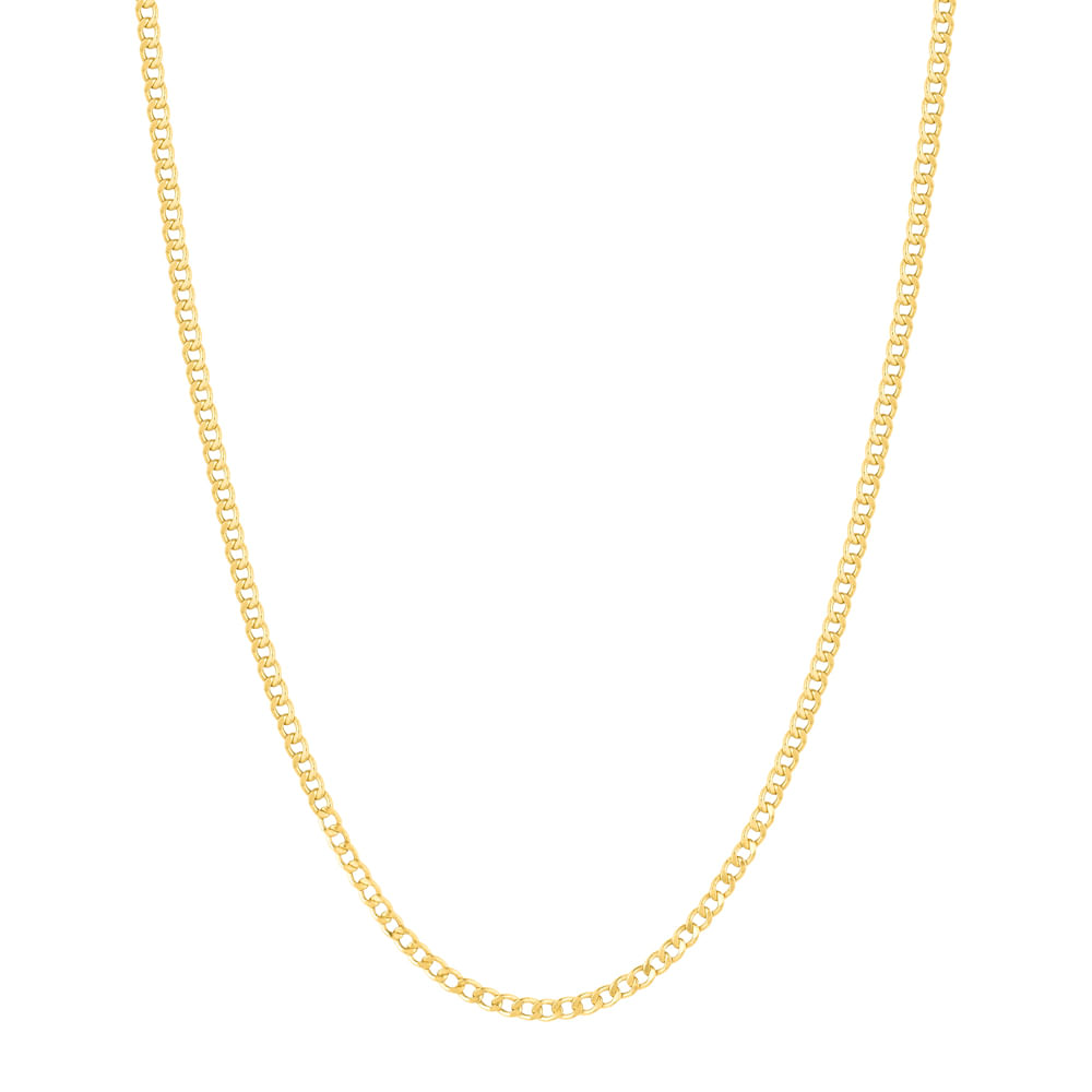 Corrente Groumet em Ouro Amarelo 18k, 70cm