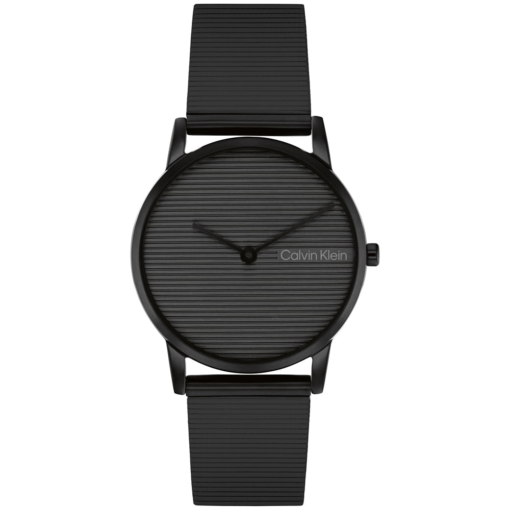 Relógio Calvin Klein Feminino Aço Preto 25100034