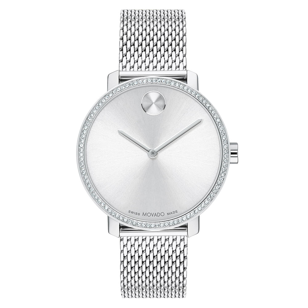 Relógio Movado Feminino Aço Prateado 3600840