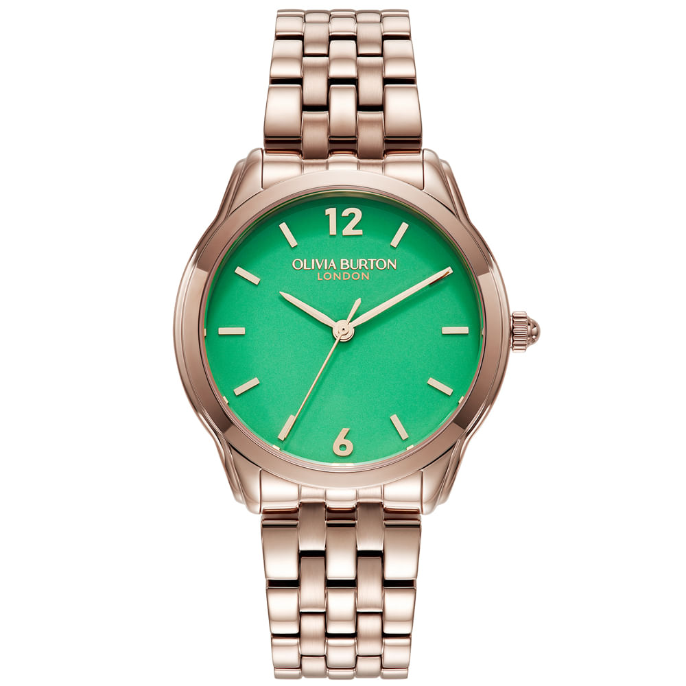 Relógio Olivia Burton Feminino Aço Rosé 24000159