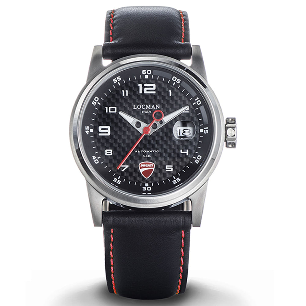 Relógio Locman Ducati Preto e Vermelho