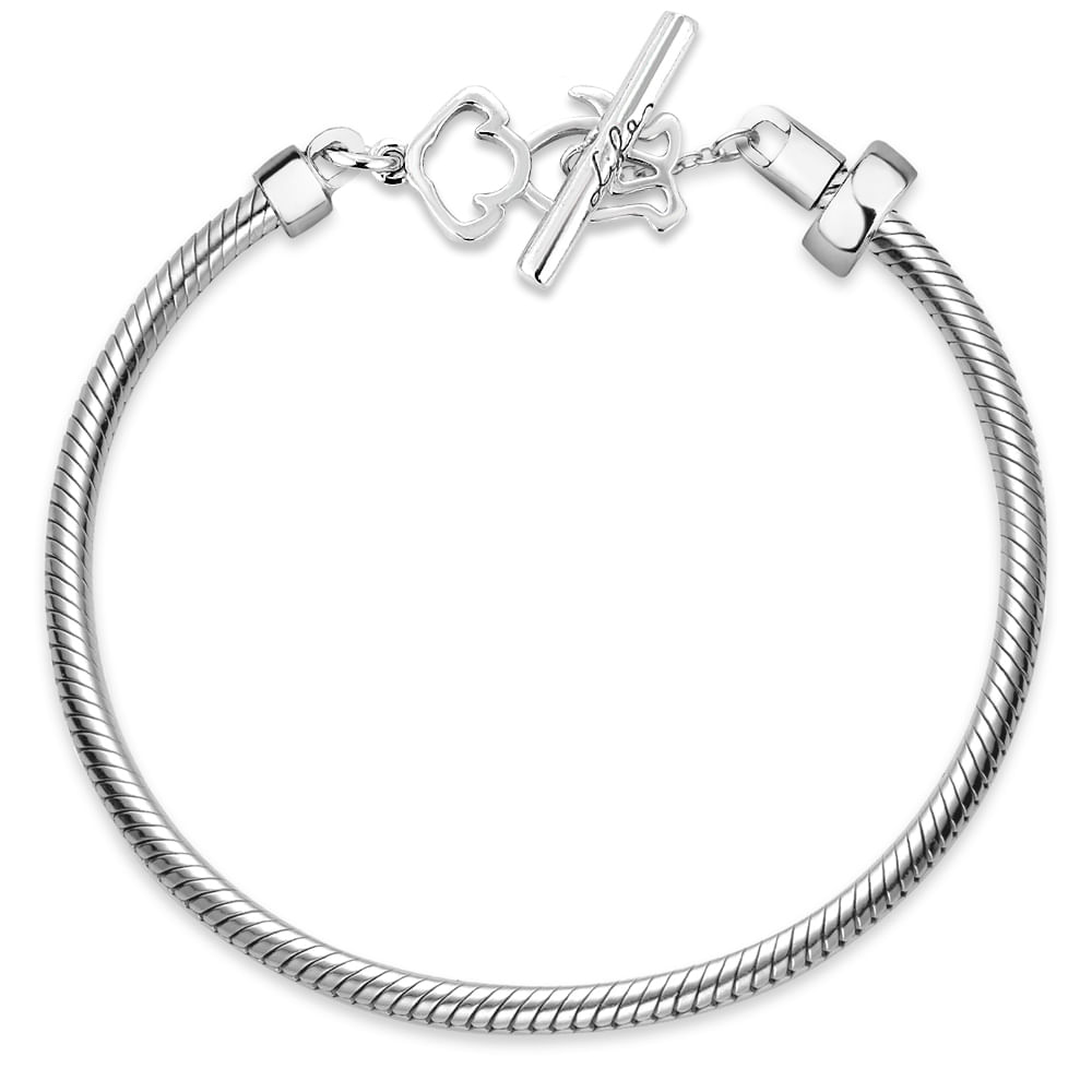Pulseira Life Mascote Lili em Prata 925