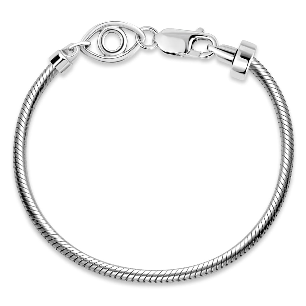 Pulseira Life Olho em Prata 925