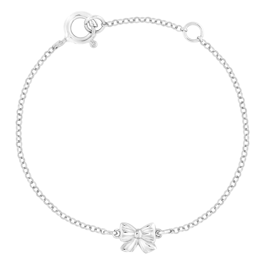 Pulseira Life Petit Laço em Prata 925