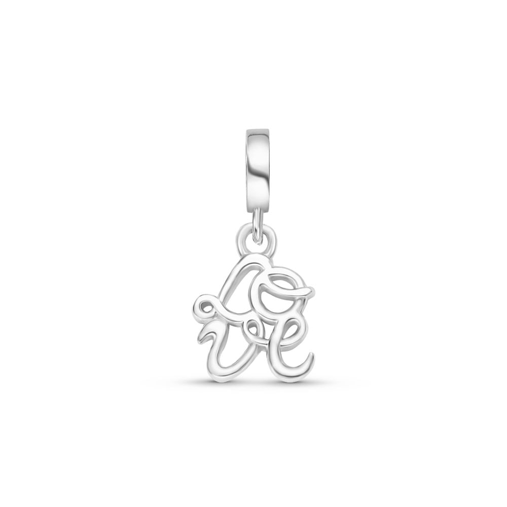 Pingente Life Amor Love em Prata 925