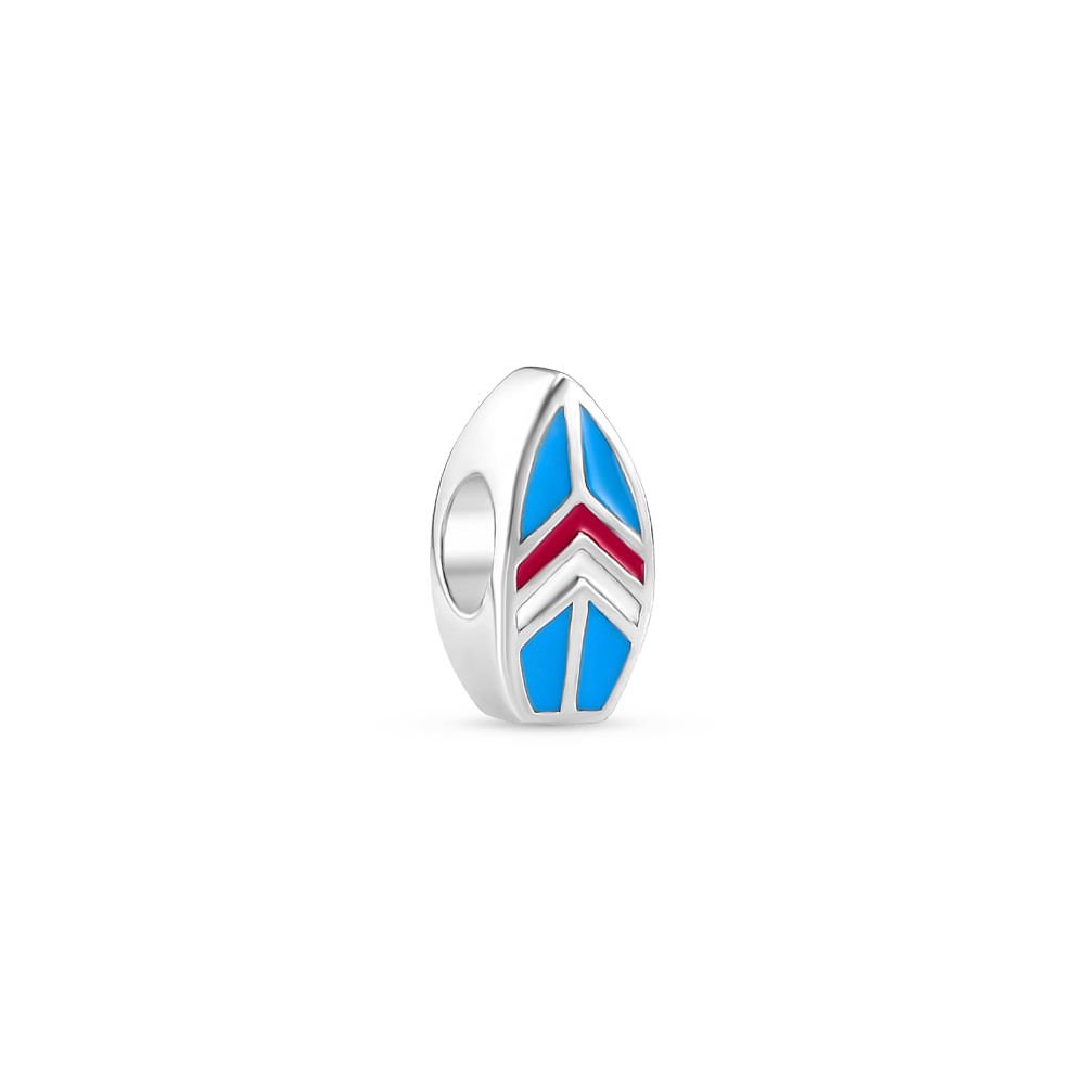 Separador Life Estados Surf em Prata 925 com Esmalte