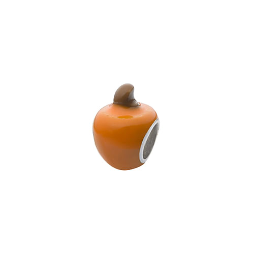 Separador Life Caju em Prata 925 com Esmalte