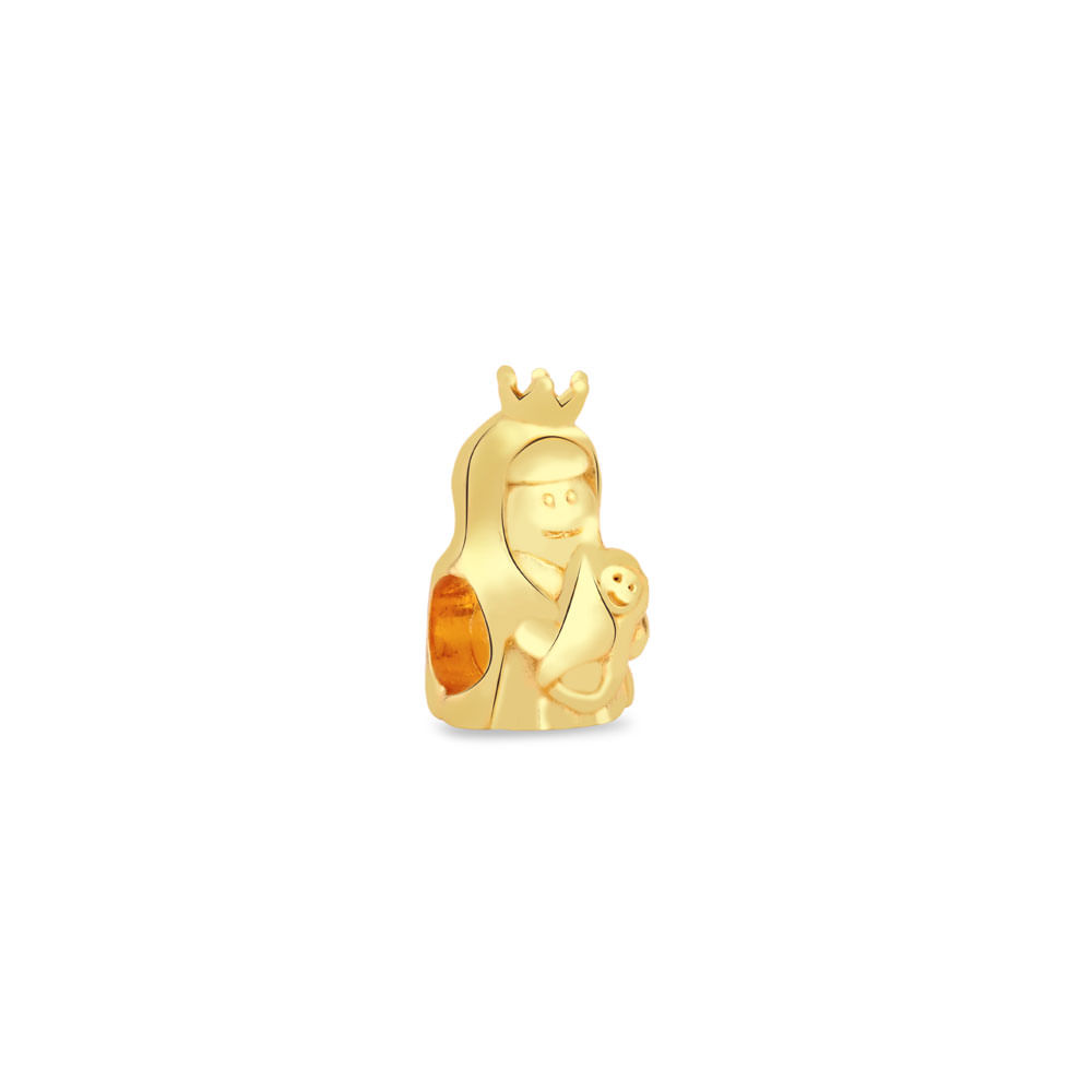 Separador Life Origens N.Sra. do Carmo em Prata 925 com Banho de Ouro Amarelo 18k