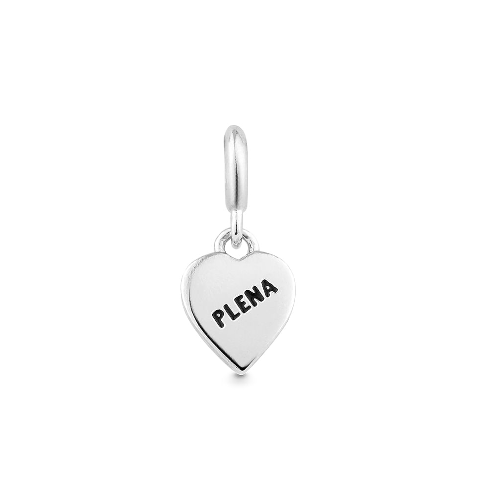 Pingente Life Teen Plena em Prata 925 com Esmalte