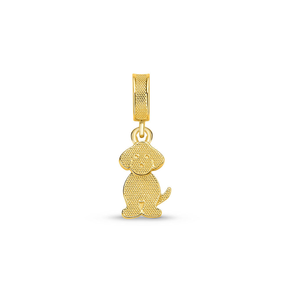 Pingente Life Lili em Prata 925 com Banho de Ouro Amarelo 18k
