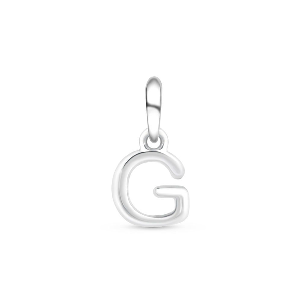 Pingente Life Letra G em Prata 925
