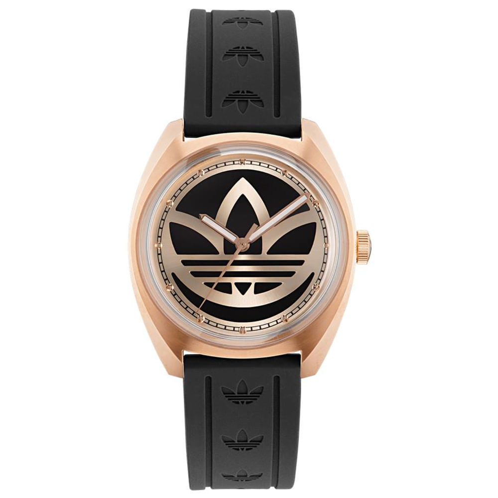 Relógio Adidas Unissex Silicone Preto Aofh23013