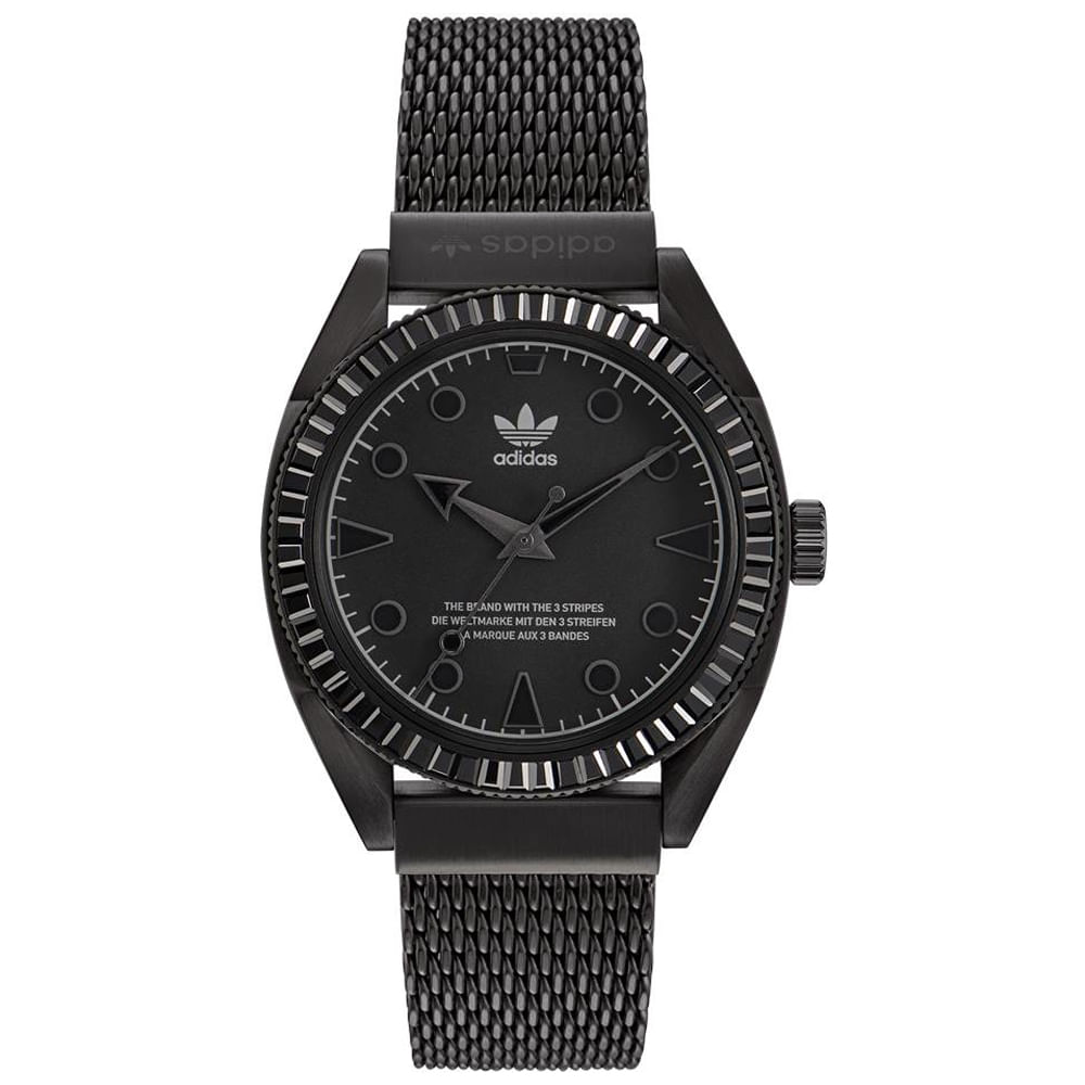 Relógio Adidas Unissex Aço Preto Aofh22510M