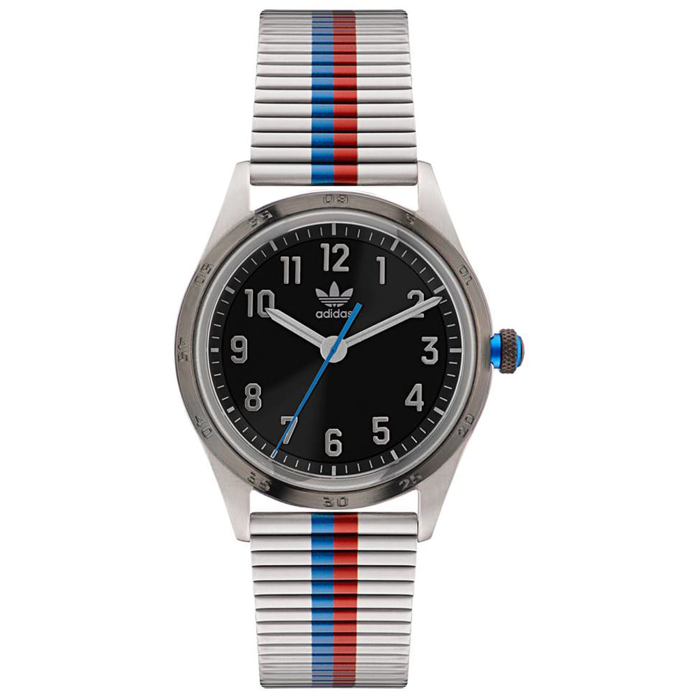 Relógio Adidas Unissex Aço Prateado Aosy22525M