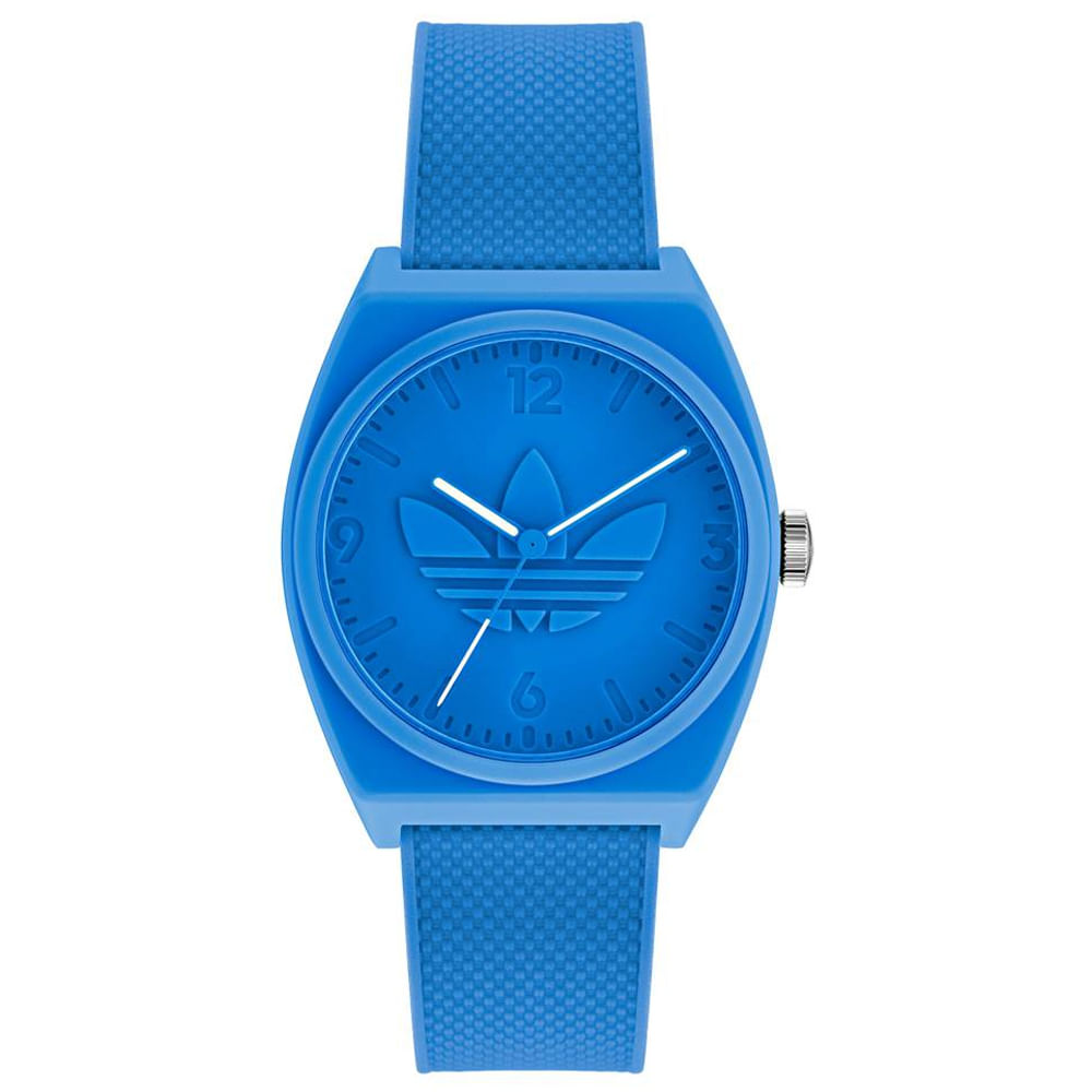 Relógio Adidas Unissex Resina Azul Aost22033M
