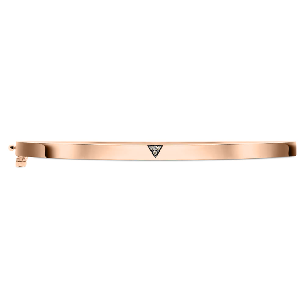 Pulseira Vivara em Ouro Rosé 18k com Diamantes Brown