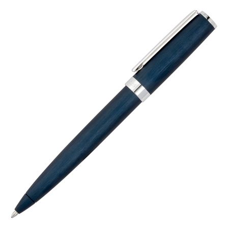 Caneta Hugo Boss Alumínio Azul e Prata - Hsk4414N