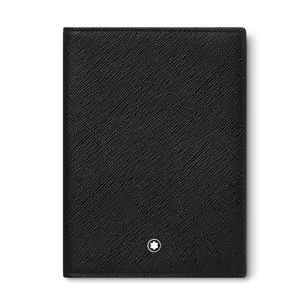 Porta Passaporte Montblanc Sartorial Preto – 130746