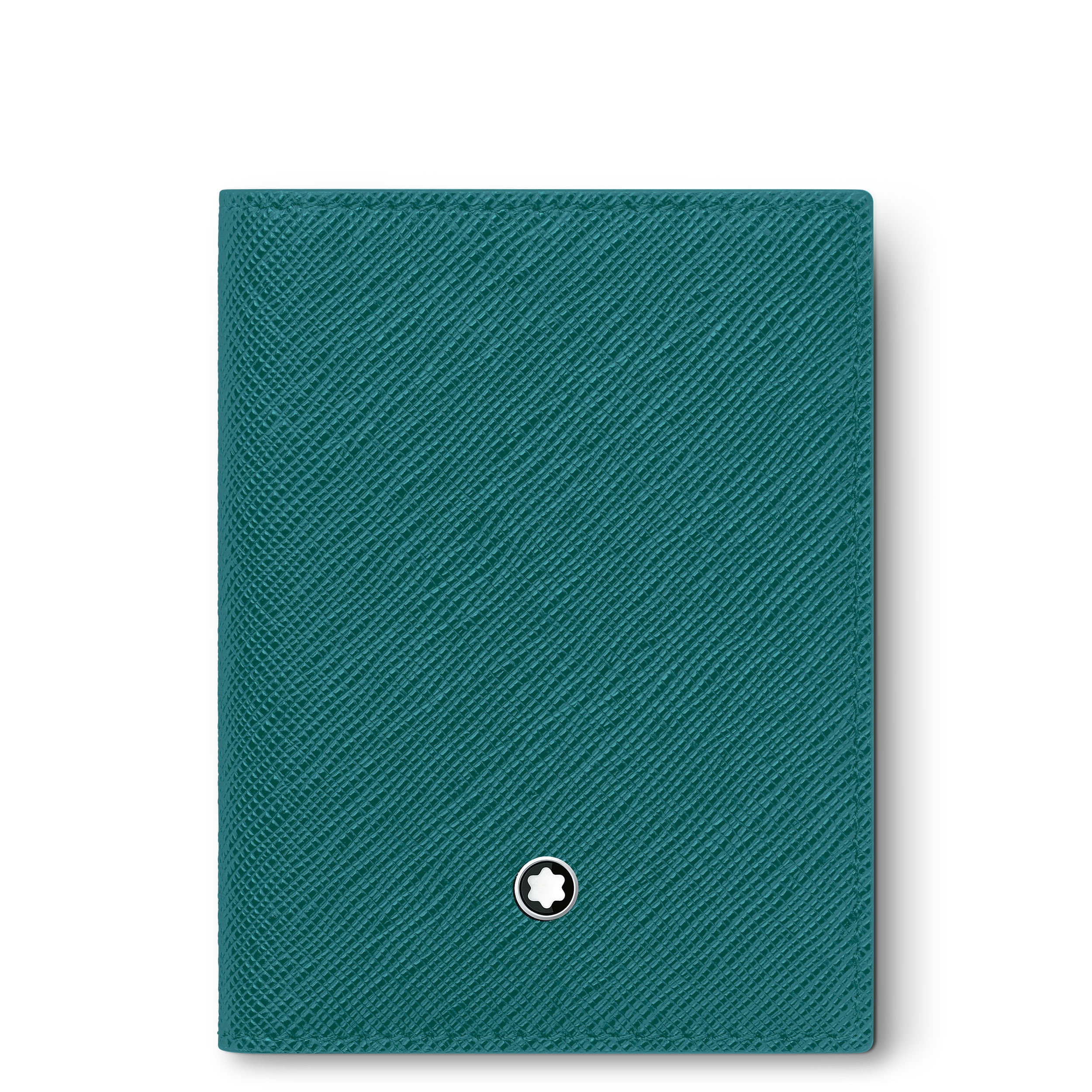 Porta-Cartões Montblanc Sartorial Couro Azul Samambaia – MB131726