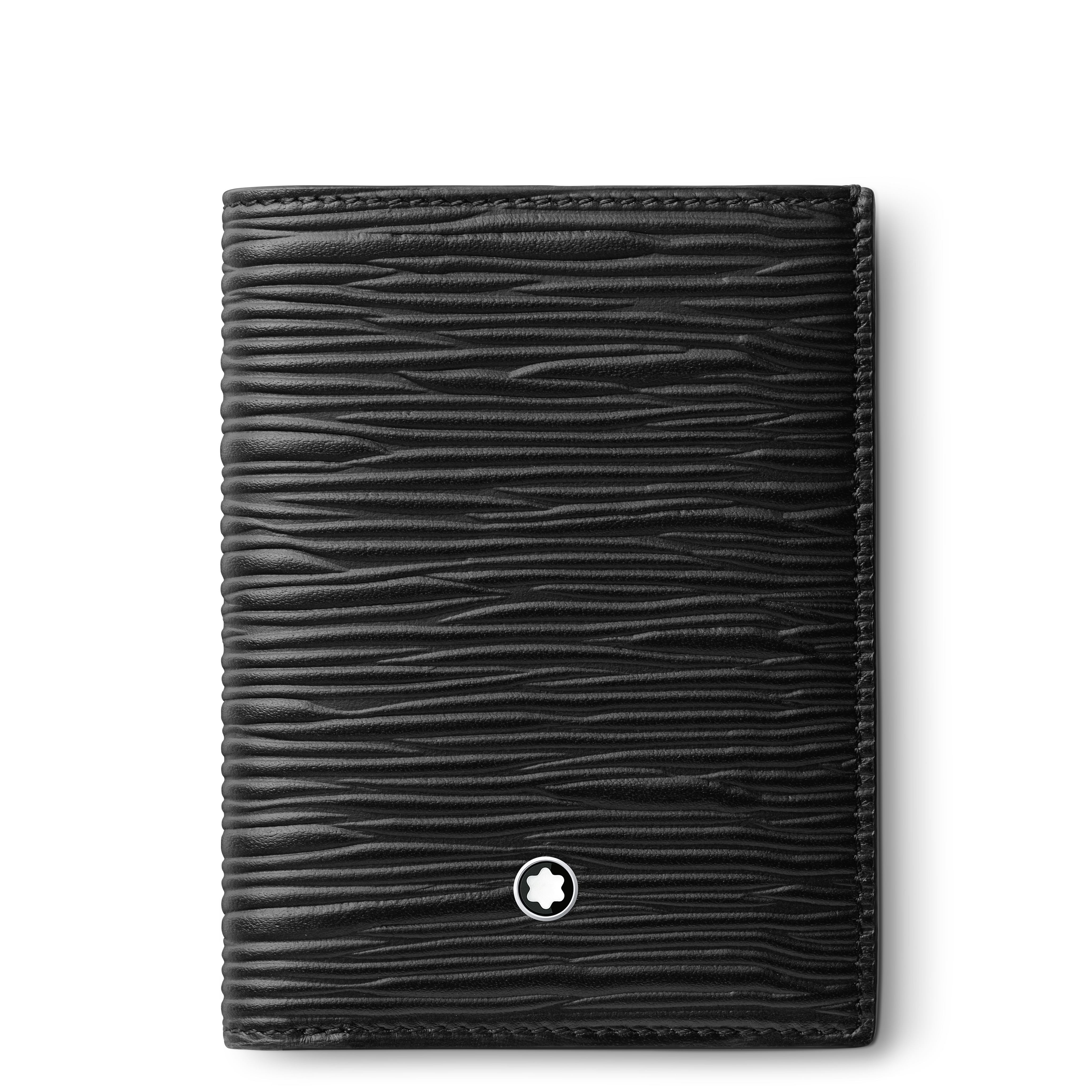 Porta Cartão Montblanc Meisterstuck Couro Preto - MB130924