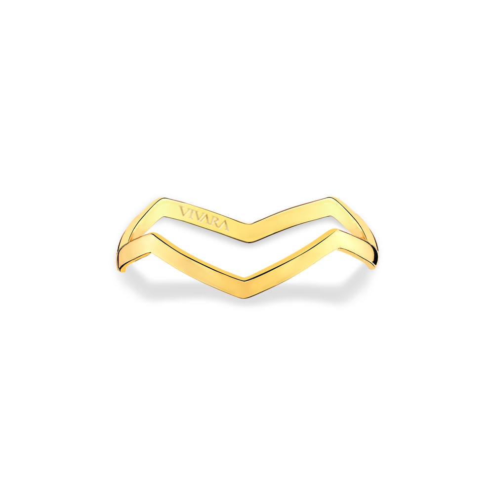 Anel Stacky em Ouro Amarelo 18k