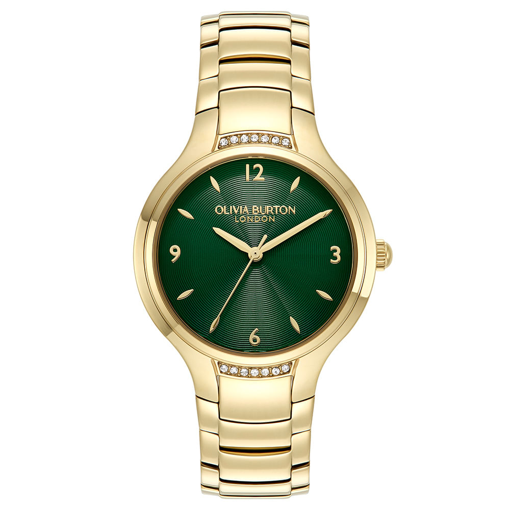 Relógio Olivia Burton Lea Feminino Verde – 24000209