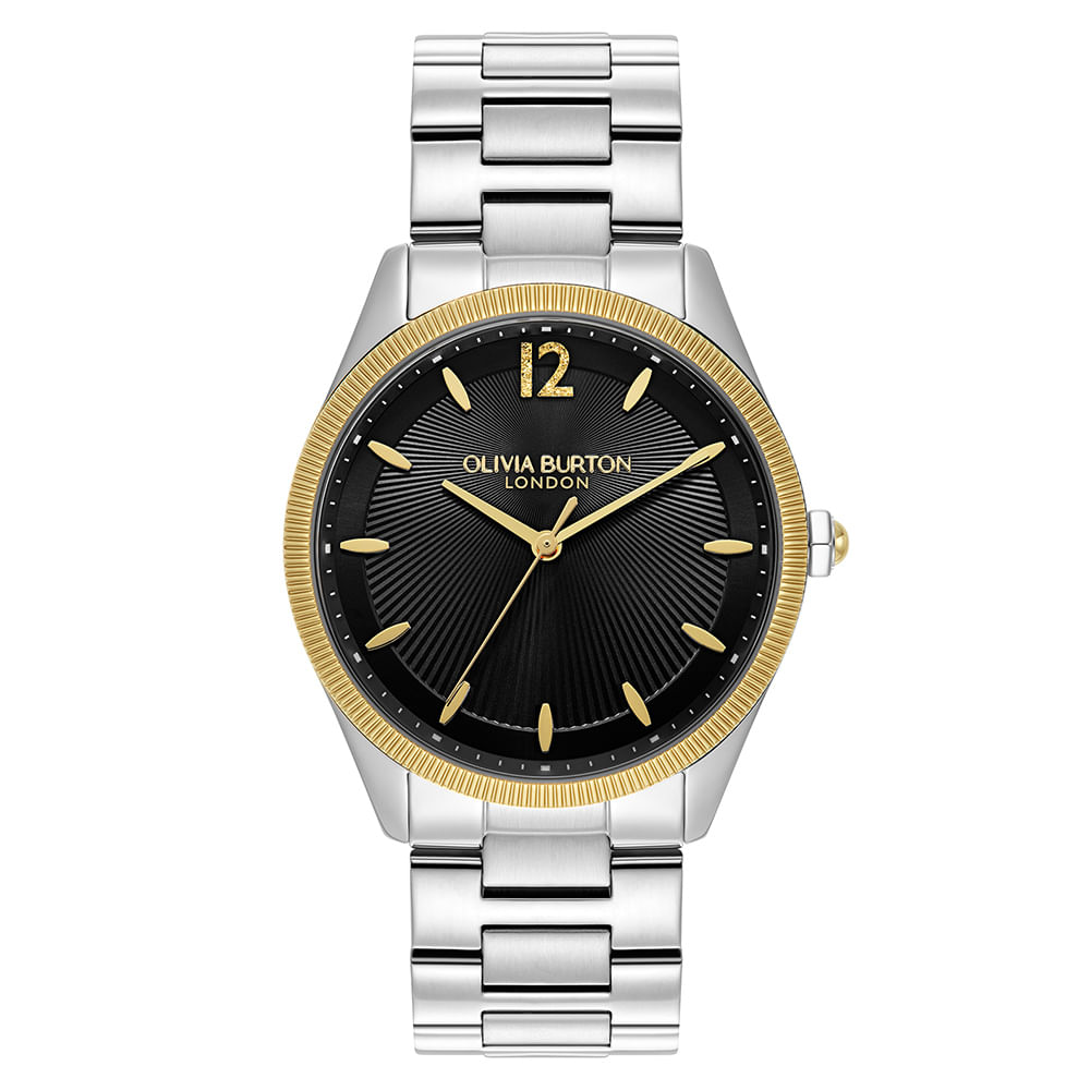 Relógio Olivia Burton Radiate Feminino Preto – 24000180