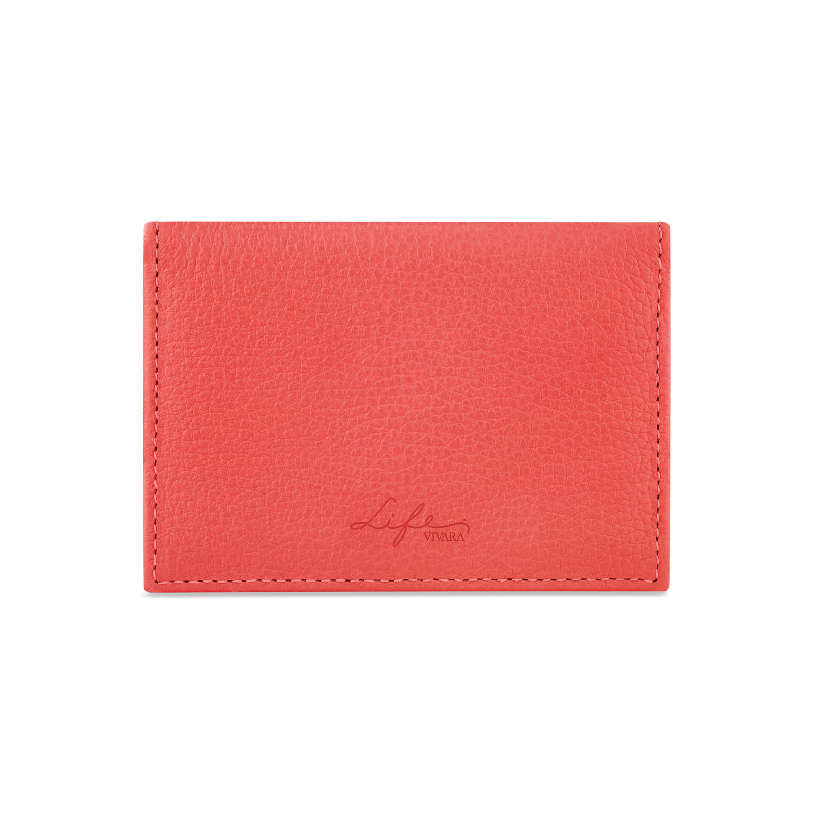 Carteira Life Couro Rosa