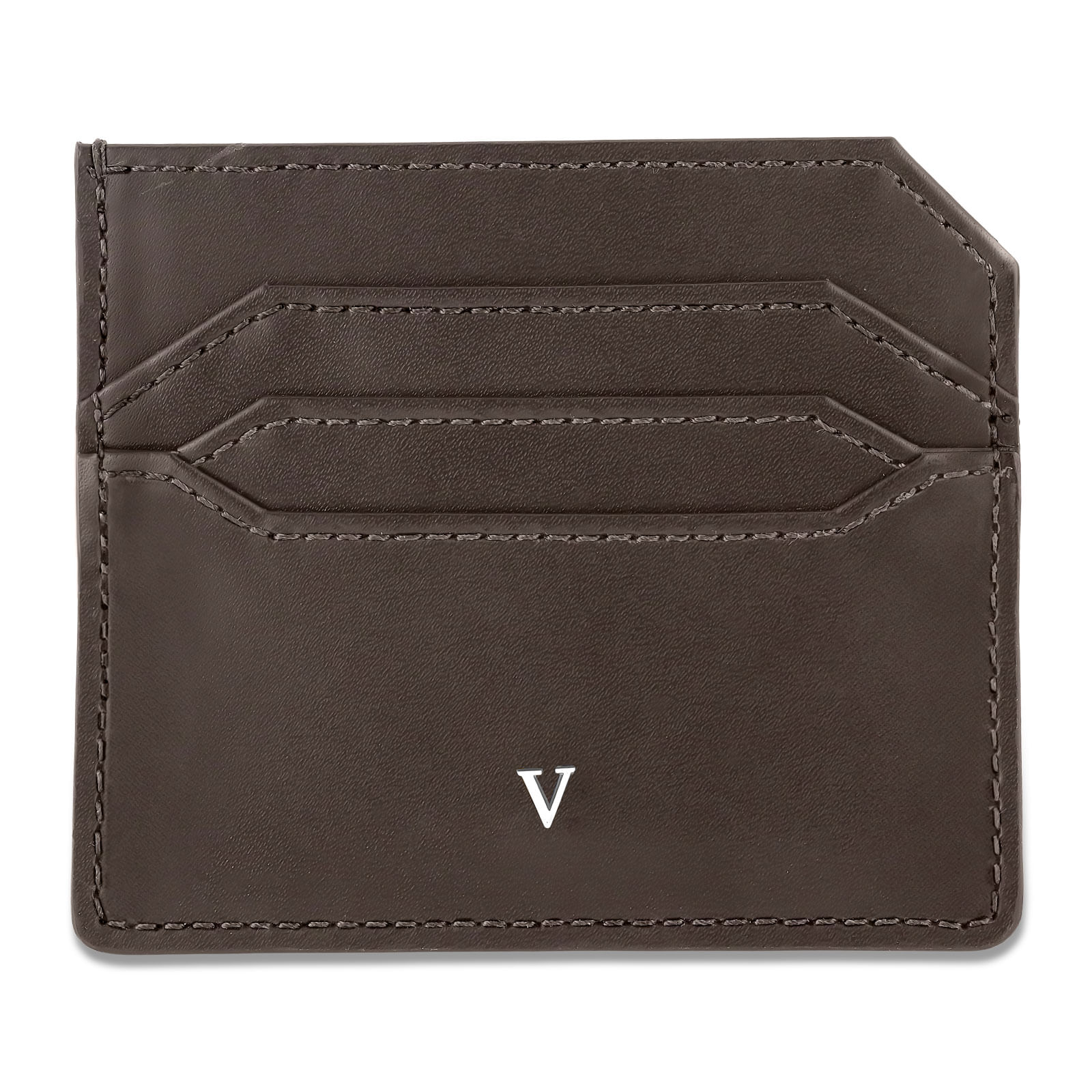 Porta Cartão Unissex Vivara Marrom