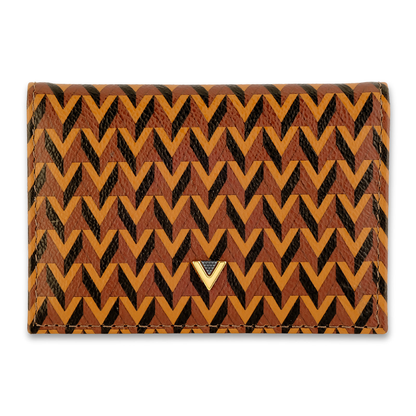 Carteira Feminina Monograma Café