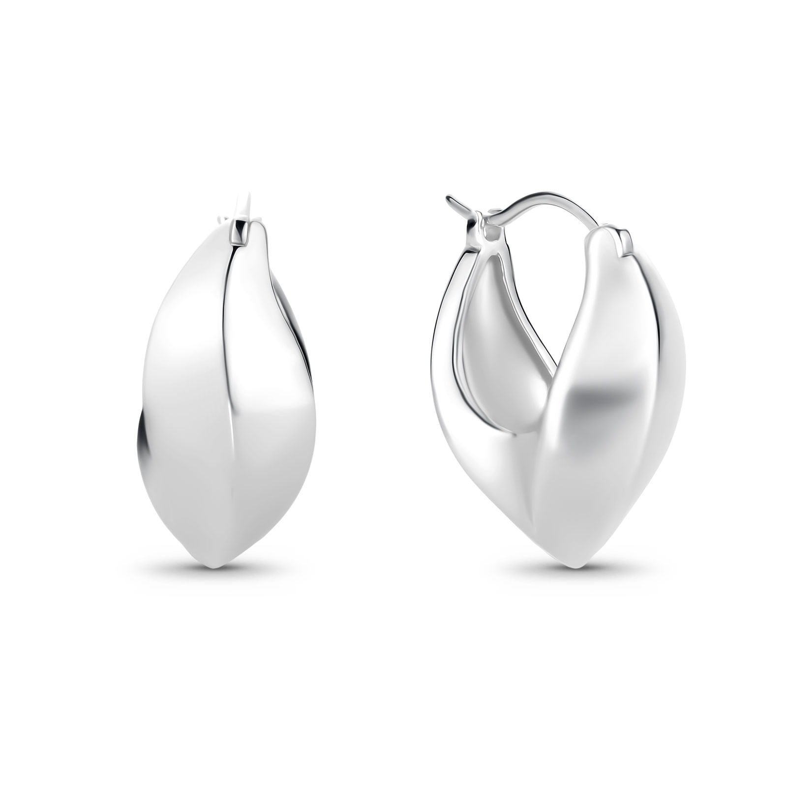 Argola Life em Prata 925, 47 mm