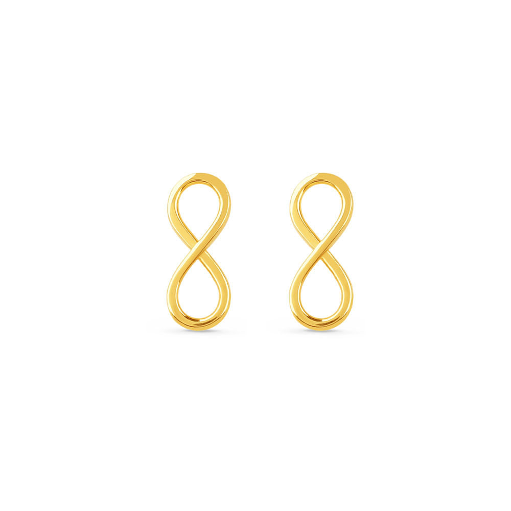 Brinco Teen Infinito em Ouro Amarelo 18k