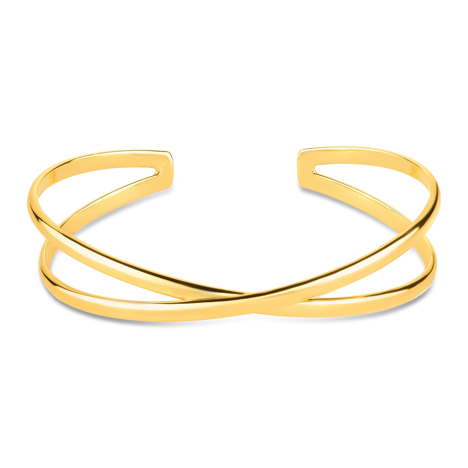 Bracelete Life em Prata 925 com Banho de Ouro Amarelo 18k