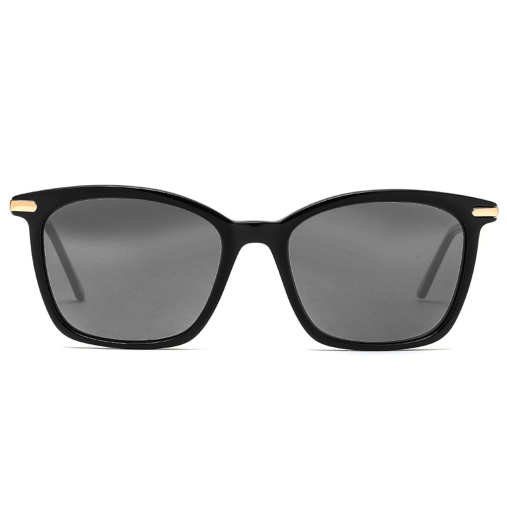 Óculos de Sol Life em Acetato Preto