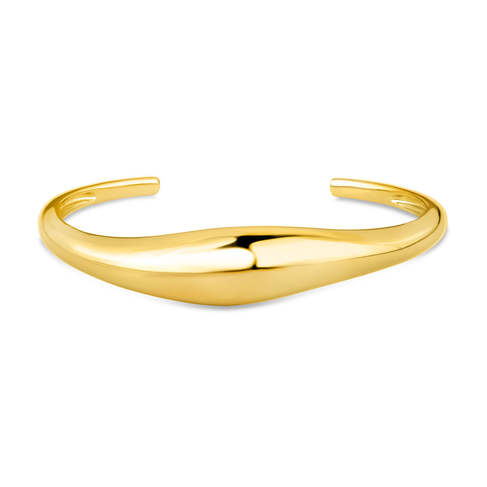 Bracelete Life Elegance em Prata 925 com Banho de Ouro Amarelo 18k