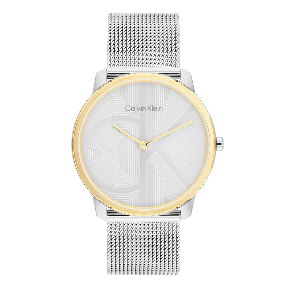 Relógio Calvin Klein Feminino Aço Prateado 25300014