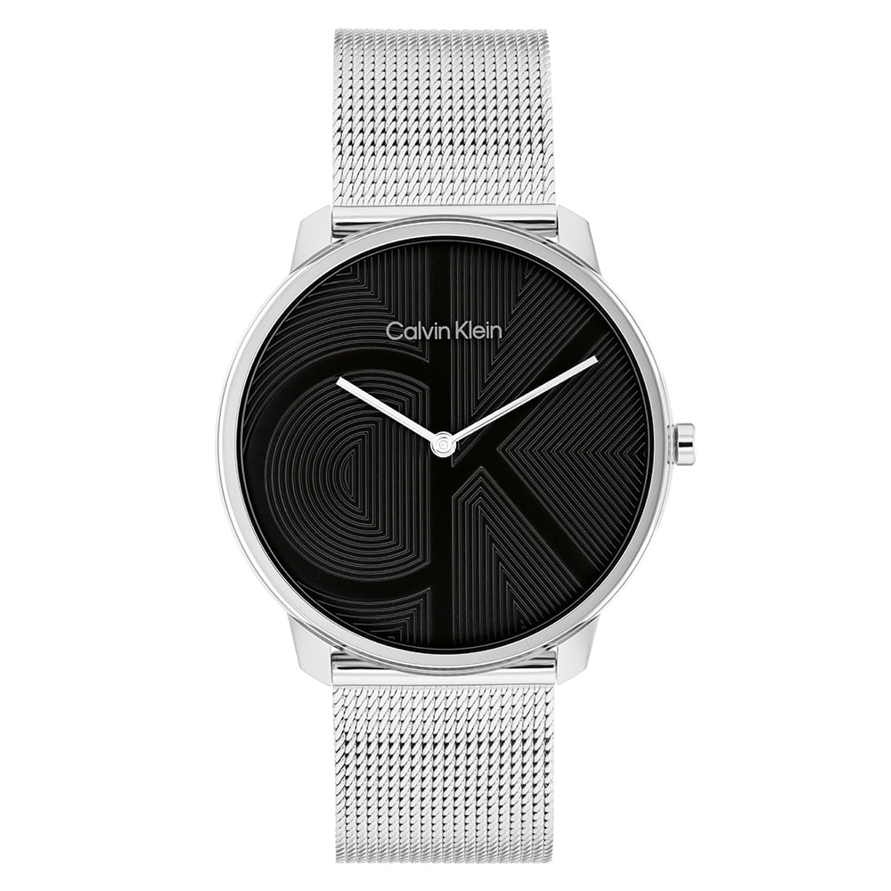 Relógio Calvin Klein Masculino Aço Prateado 25300012