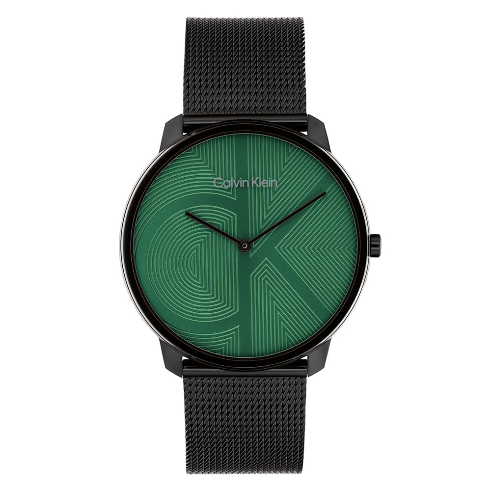 Relógio Calvin Klein Masculino Aço Preto 25300013